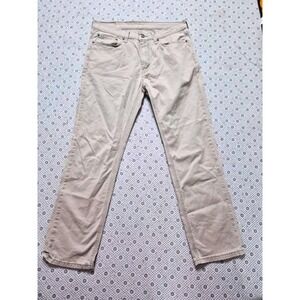 Levi Strauss‎ & Co 541 Athletic Fit Trousers Khaki Tan W34 L32 Stretch Cotton